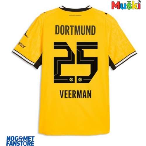 Borussia Dortmund Joey Veerman #25 Domaci Dres 2026-27 Kratak Rukav